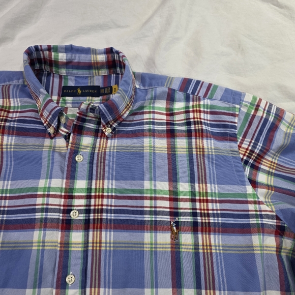 Ralph Lauren Other - Ralph Lauren Extra Big Multicolor Plaid Long Sleeve Button Down Shirt. 1XB